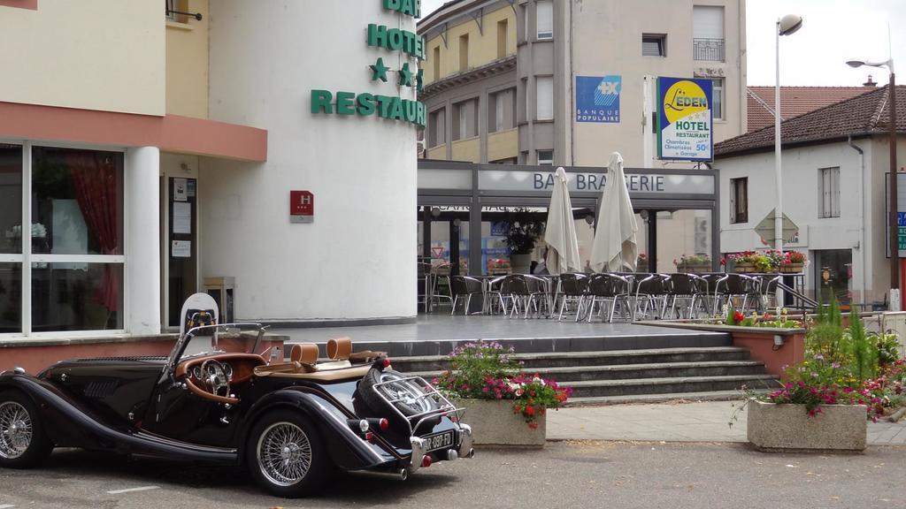 Hotel Restaurant L'Evidence Neufchâteau Dış mekan fotoğraf